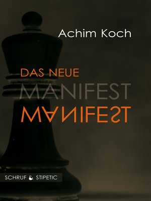 cover image of Das neue Manifest